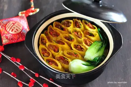 The casserole rolls