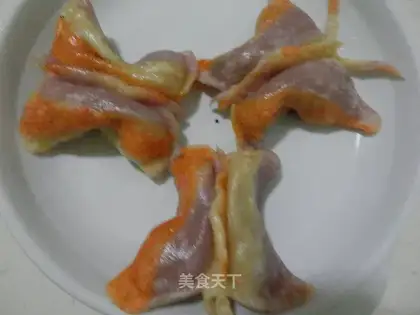 Butterfly dumplings