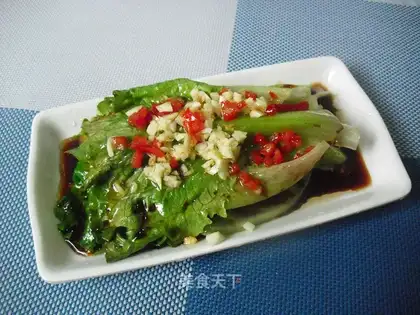 Garlic lettuce