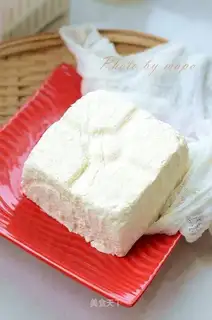 Homemade salt tofu