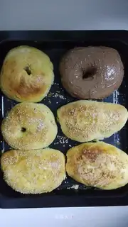 Bread in the oven