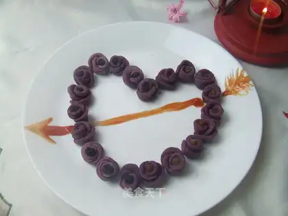 The potato roses are softer