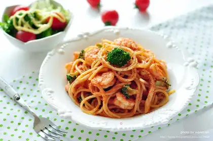 Seafood pasta