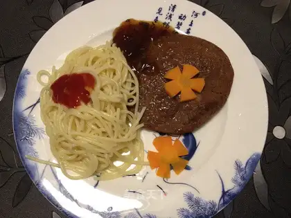 A simple fragrance steak