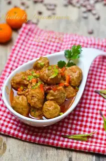 Squid meatballs