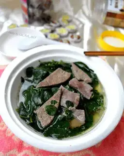 Pork gravy soup