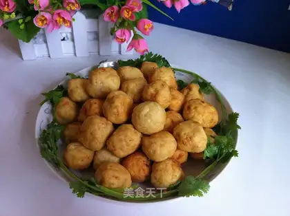 Shrimp tofuballs