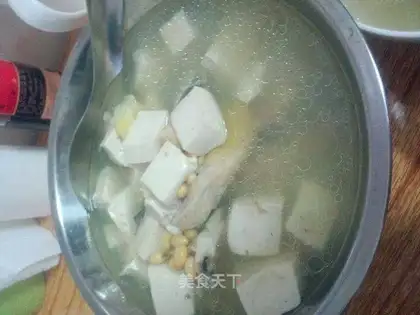 Tofu fish soup