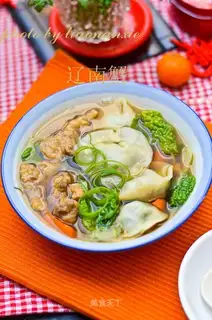 Sour soup and meat