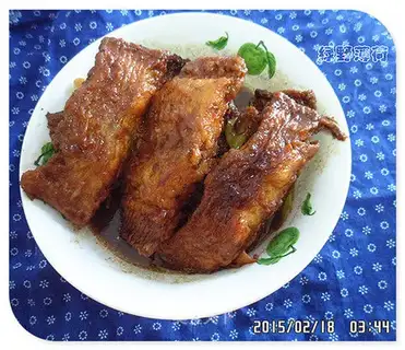 Red burning halibut