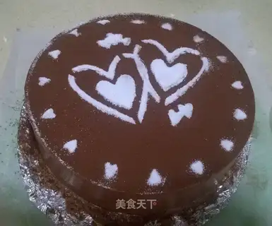 Chocolate mousse cake