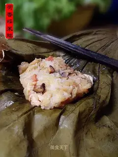 Haffle rice chicken