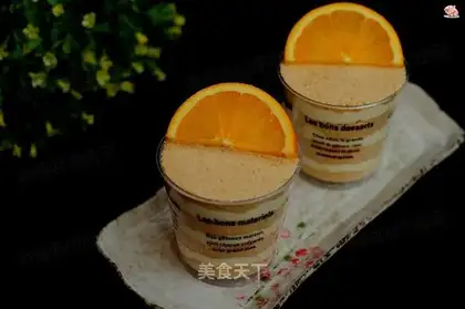 A wooden cup