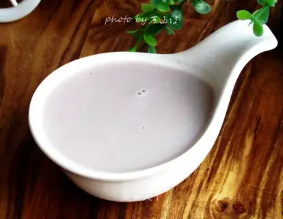 Red bean milkshake
