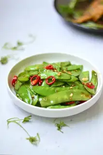 Garlic Dutch beans