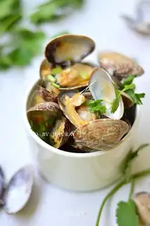Roast clams