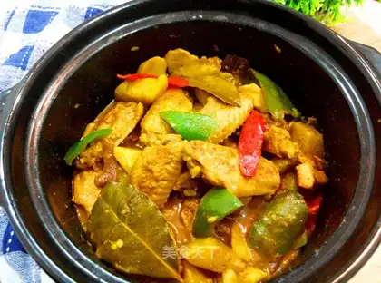 Curry chicken wings