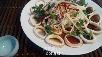 Onion squid rings