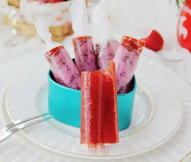 Homemade fruit-pins