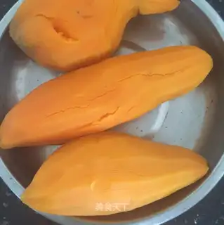 Steam potatoes