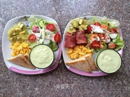 American breakfast