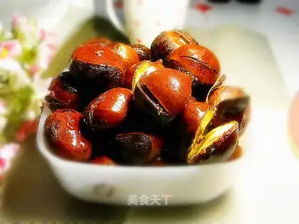 Sugar roasted chestnuts