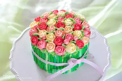Butter cream cake