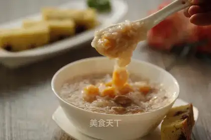 Potato peanut congee