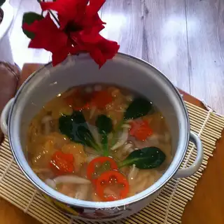 Plum noodles