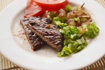 Red steak