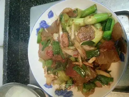The real Sichuan meat returns to the garlic seed