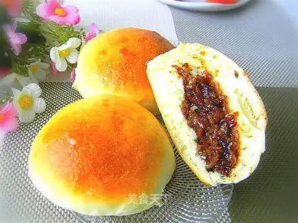 Red sugar rice pie