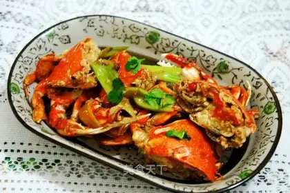 Crabs on the ginger