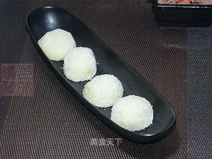 The sweet potato rice