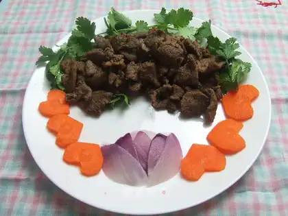Tasty lamb