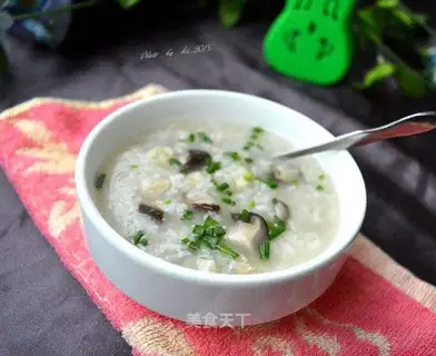 Porridge of mushrooms