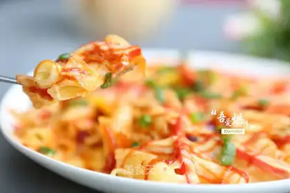 Cheese and macaroni