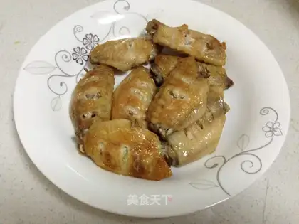 Roasted chicken wings