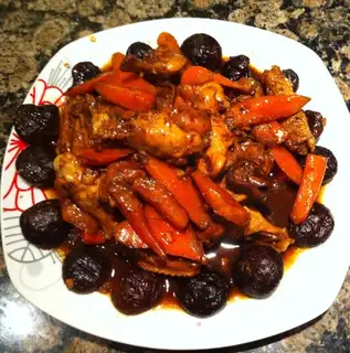 The mushroom chicken wings