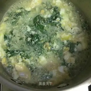 Egg soup