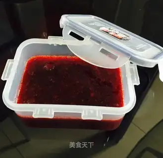 Strawberry sauce