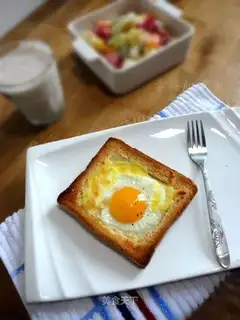Egg cheese toast