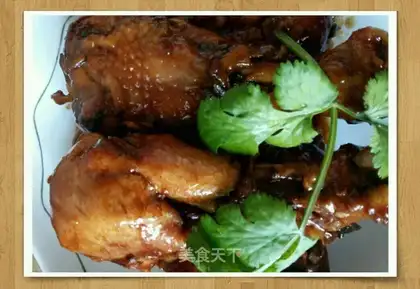 Red chicken legs