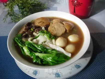 Three fresh soup