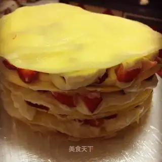 Strawberry lasagna