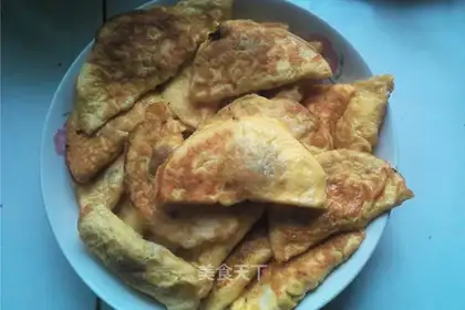 Delicious egg dumplings