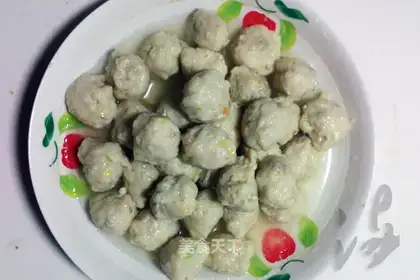 Homemade fishballs