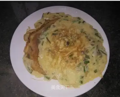 Oyster fried eggs