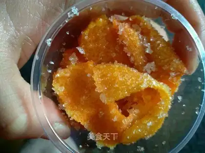 Orange sugar