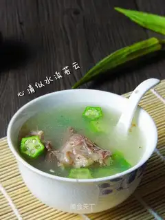 Autumn stew and bone soup